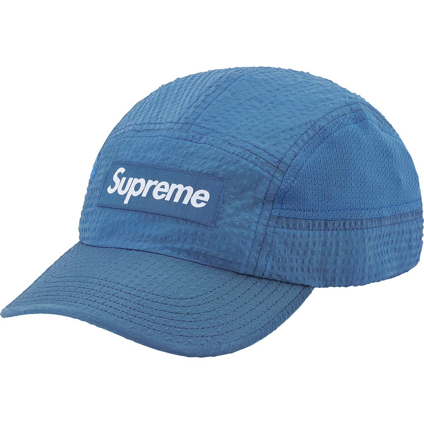 Mesh Seersucker Camp Cap view 6